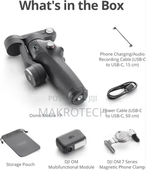 Dji Osmo Mobile 7p Gimbal Stabilizer For iPhone, Android,