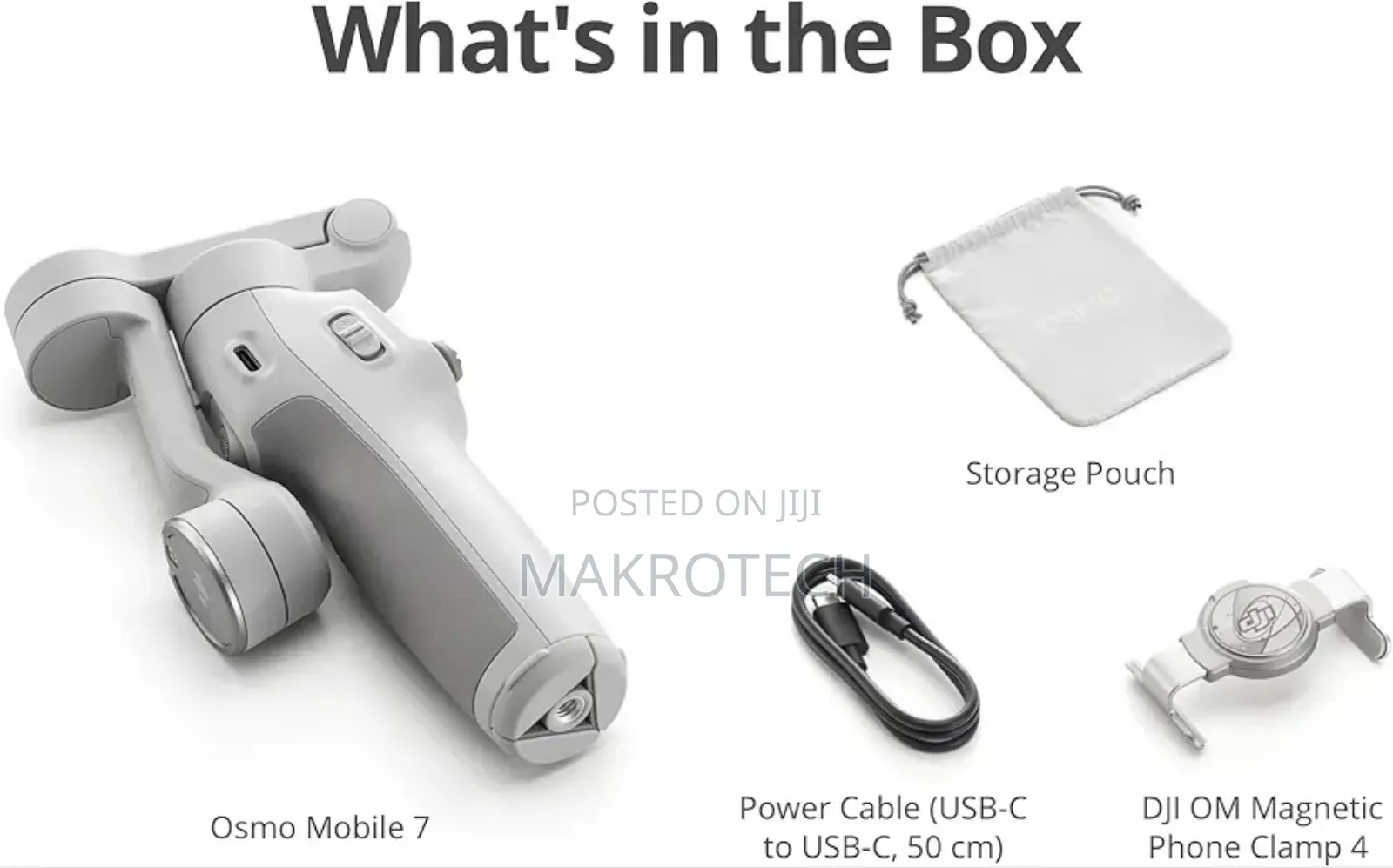 Dji Osmo Mobile 7 Gimbal Stabilizer For iPhone, Android.
