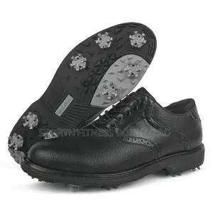 Quality Leather Spiked Golf Shoes