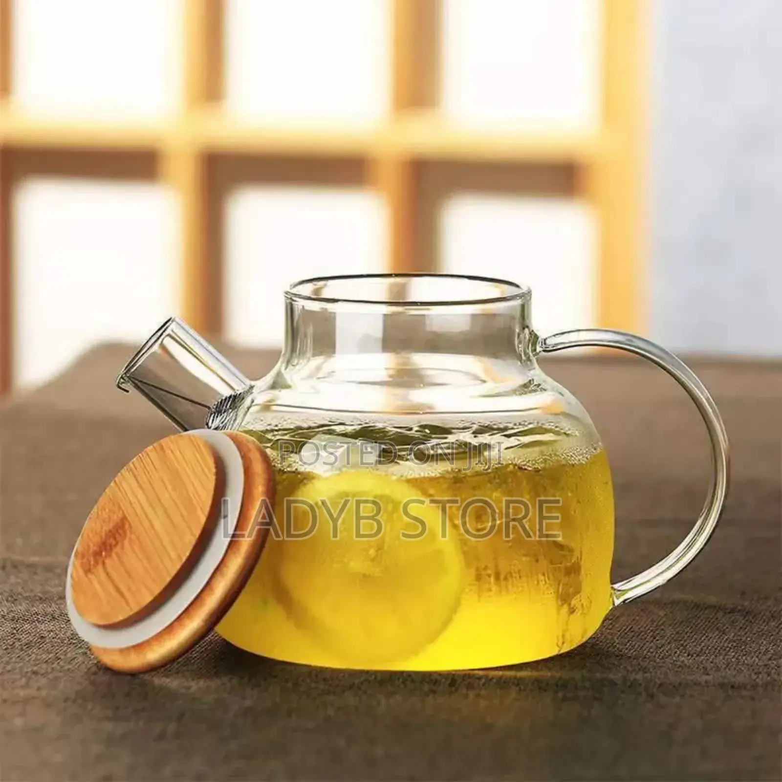 1l Borosilicate Teapot