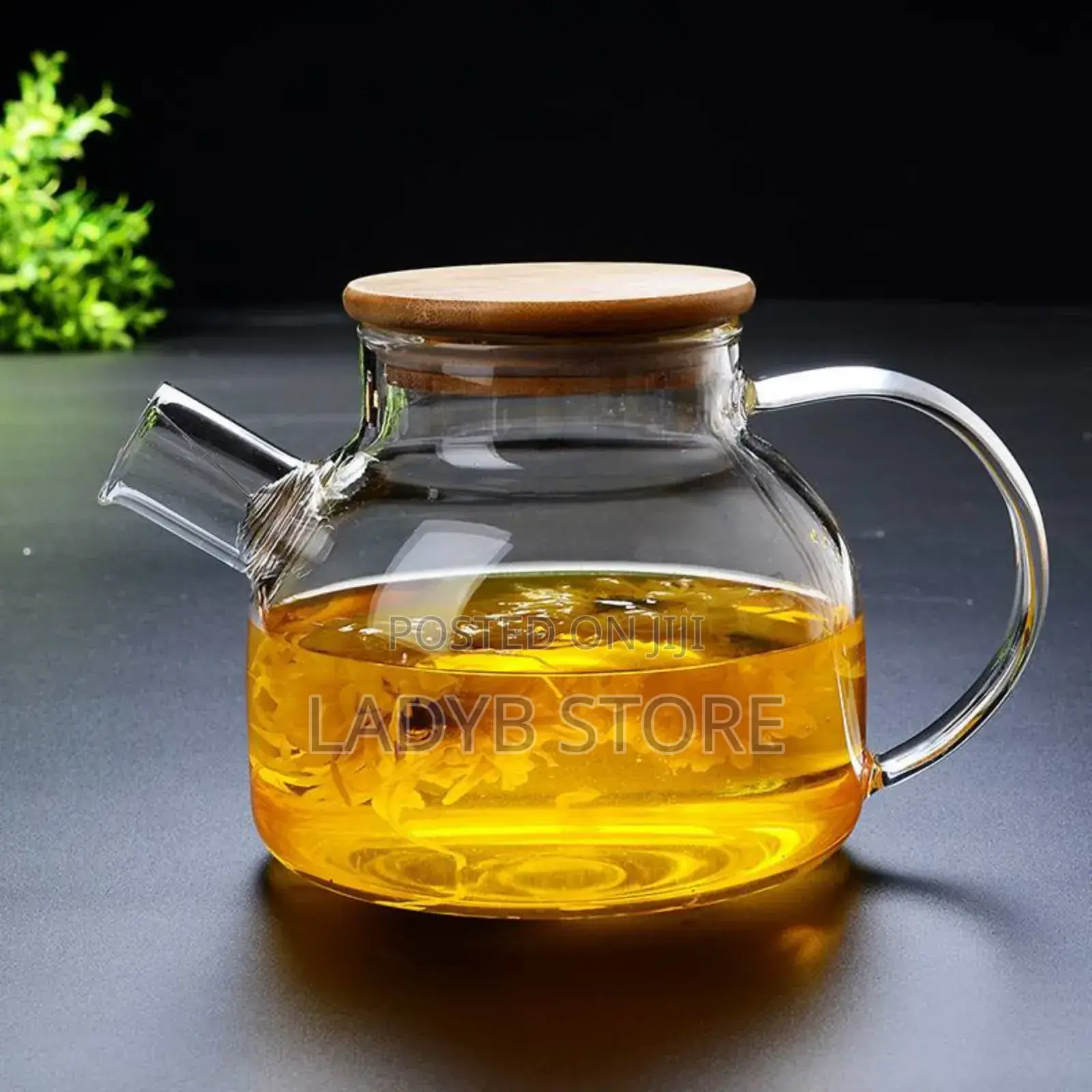 1l Borosilicate Teapot