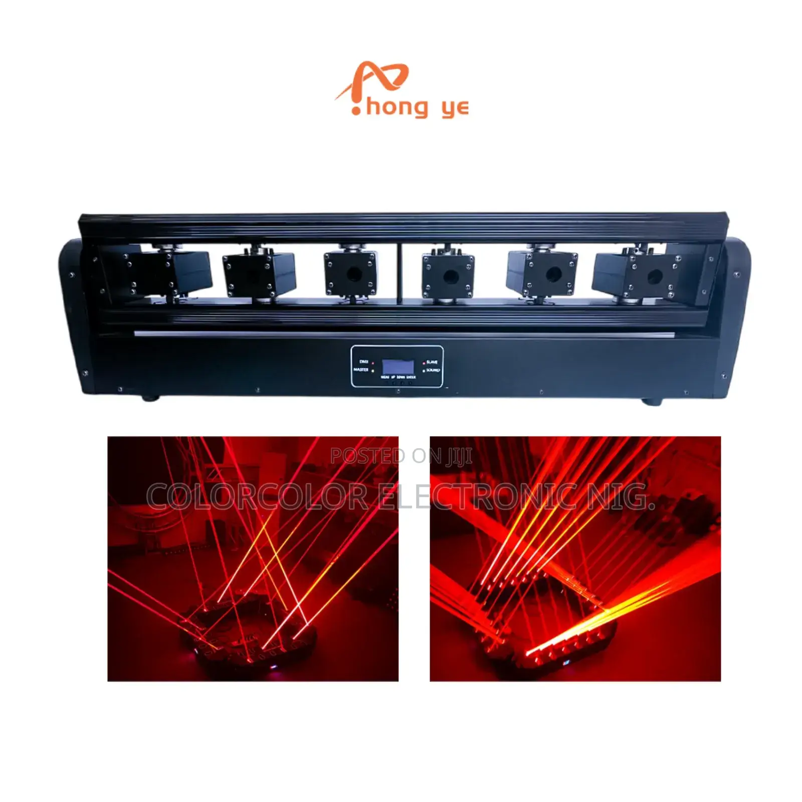 Stage Light 6 Head Shaking Laser Light Hl