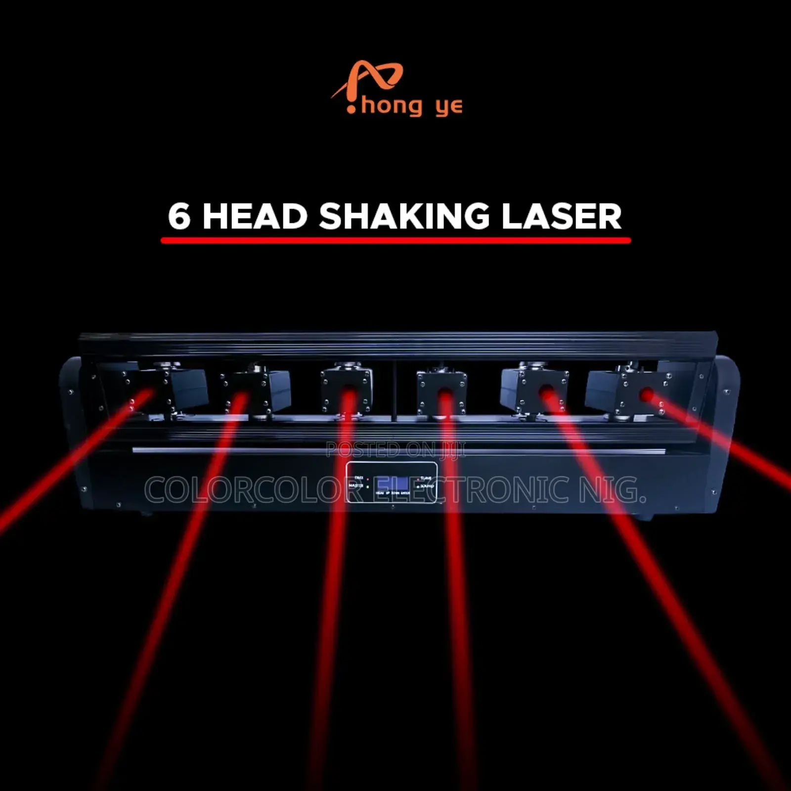 Stage Light 6 Head Shaking Laser Light Hl