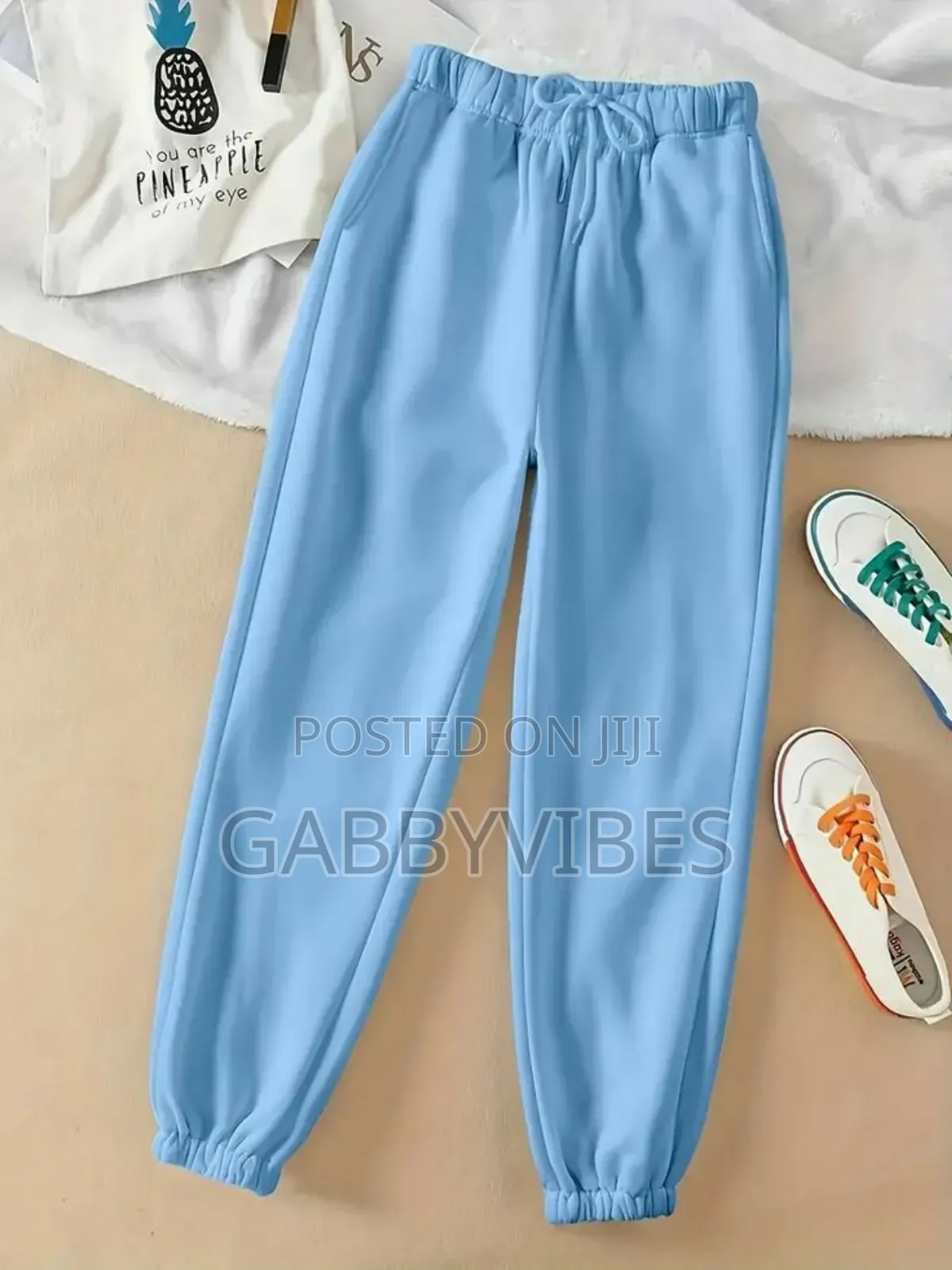 Girlish Simple Joggers