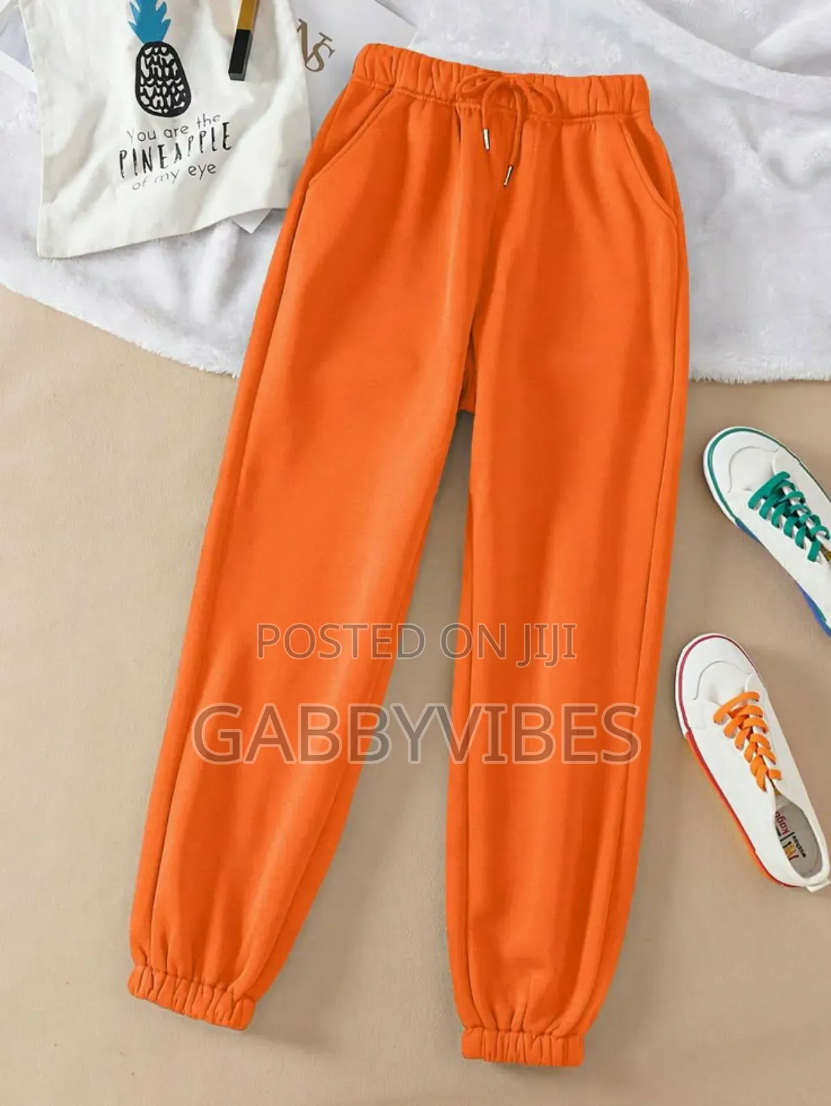 Girlish Simple Joggers