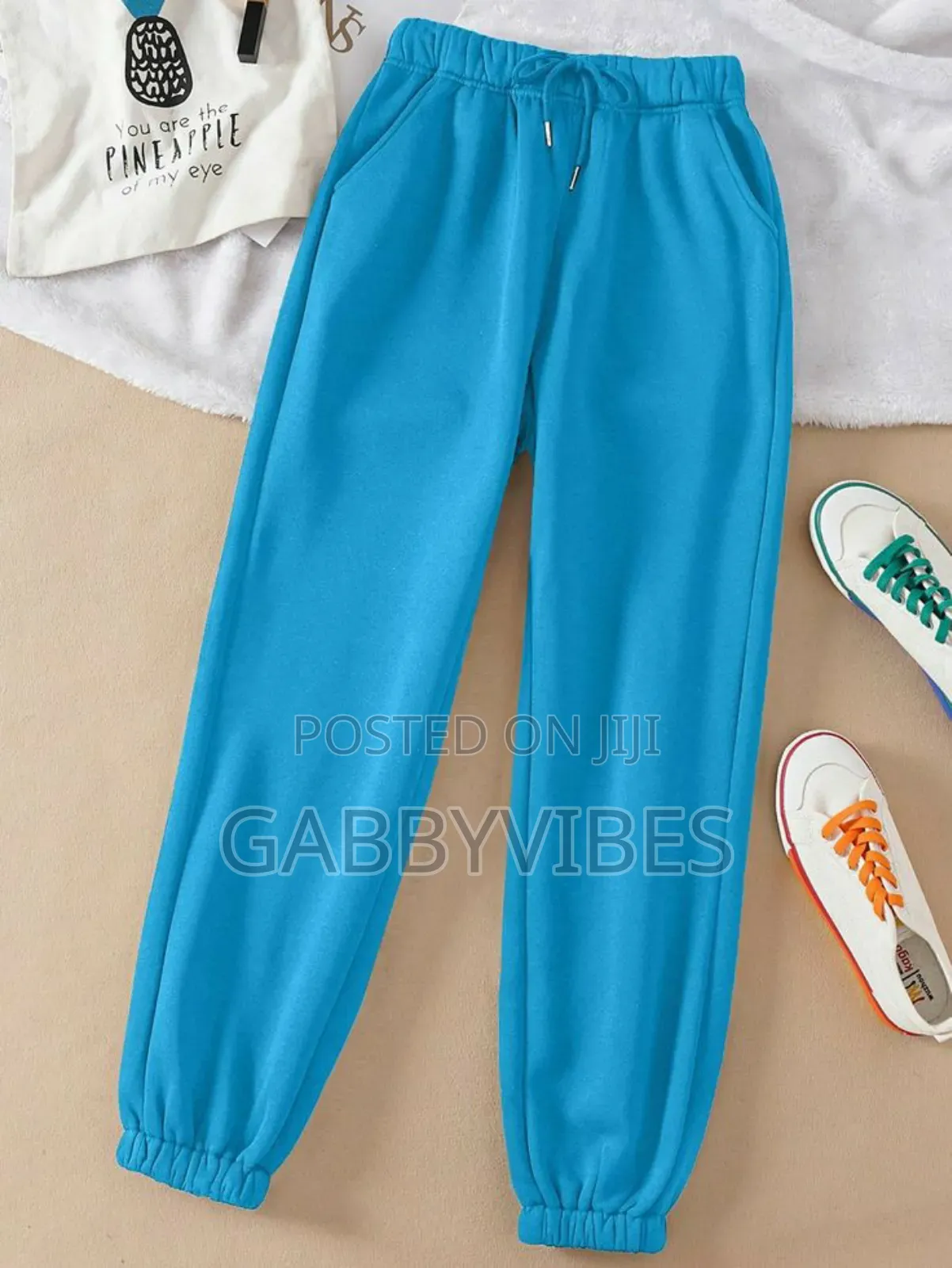 Girlish Simple Joggers