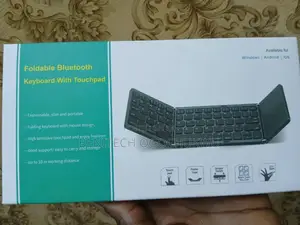 Foldable Bluetooth Keyboard With Touch Pad