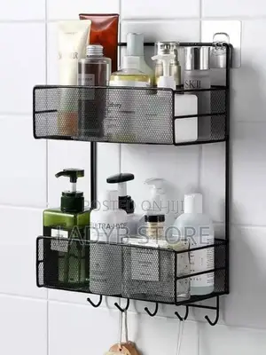 2layers Mesh Wall Rack
