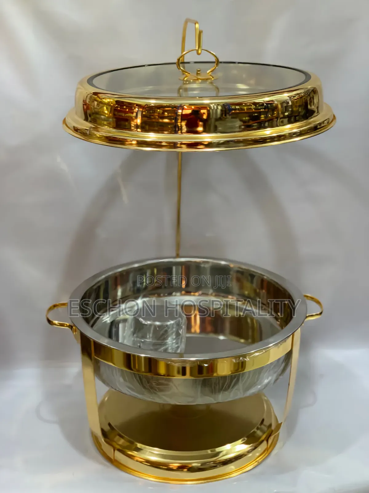 Gold Hanging Top Chafing Dish,