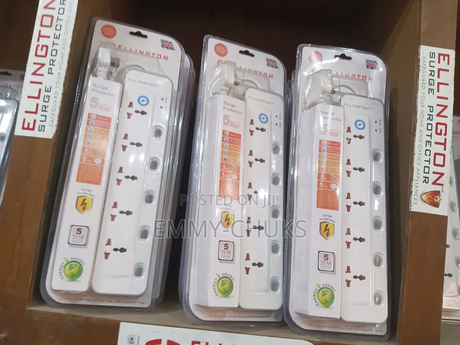 Ellington Extension Socket Surge Protector