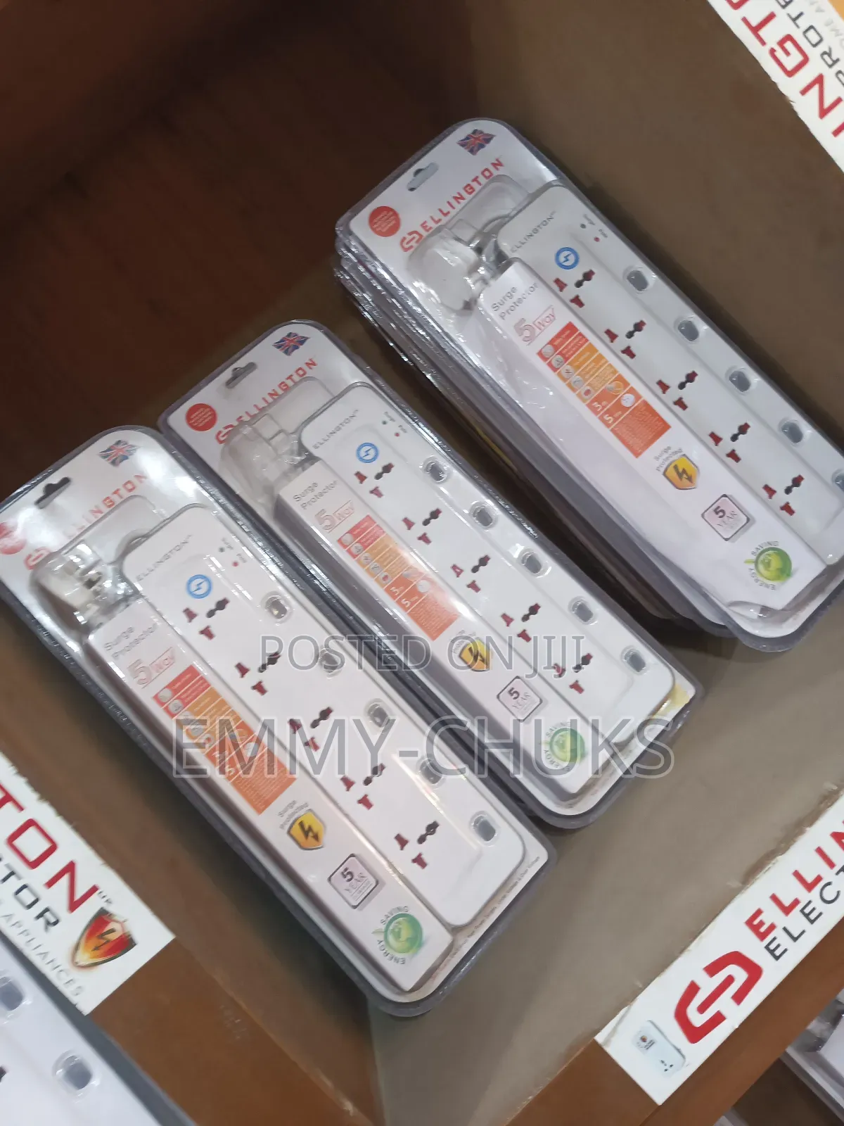 Ellington 5 Ways Surge Extension Socket