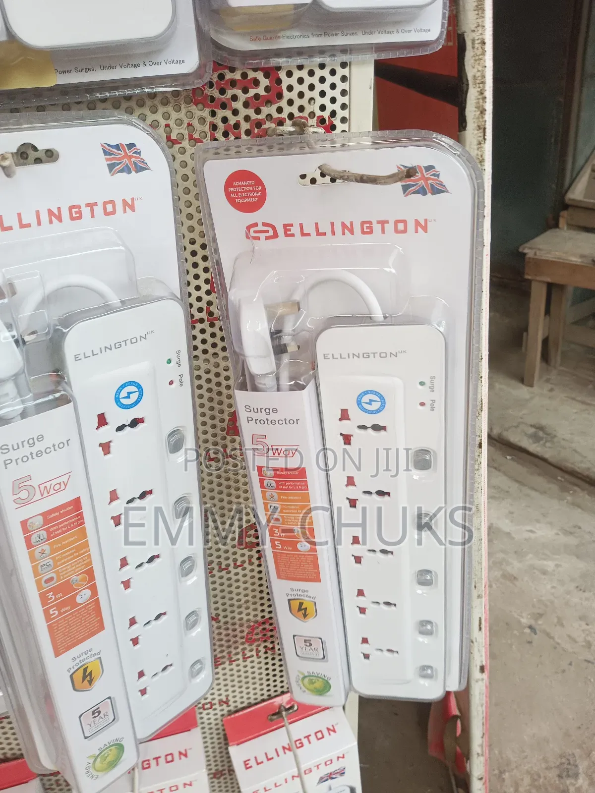 Surge Protector 5wayd Ellington Extension Socket