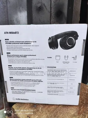 Audio Technical Headphone Ath-50 Bt2