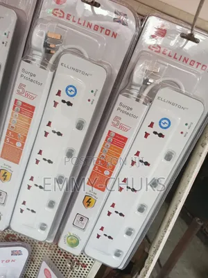 Extension Ellington 5ways Surge Protector Guard