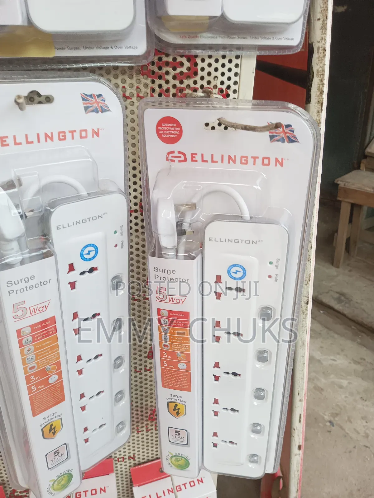 New Ellington Extension Surge Socket