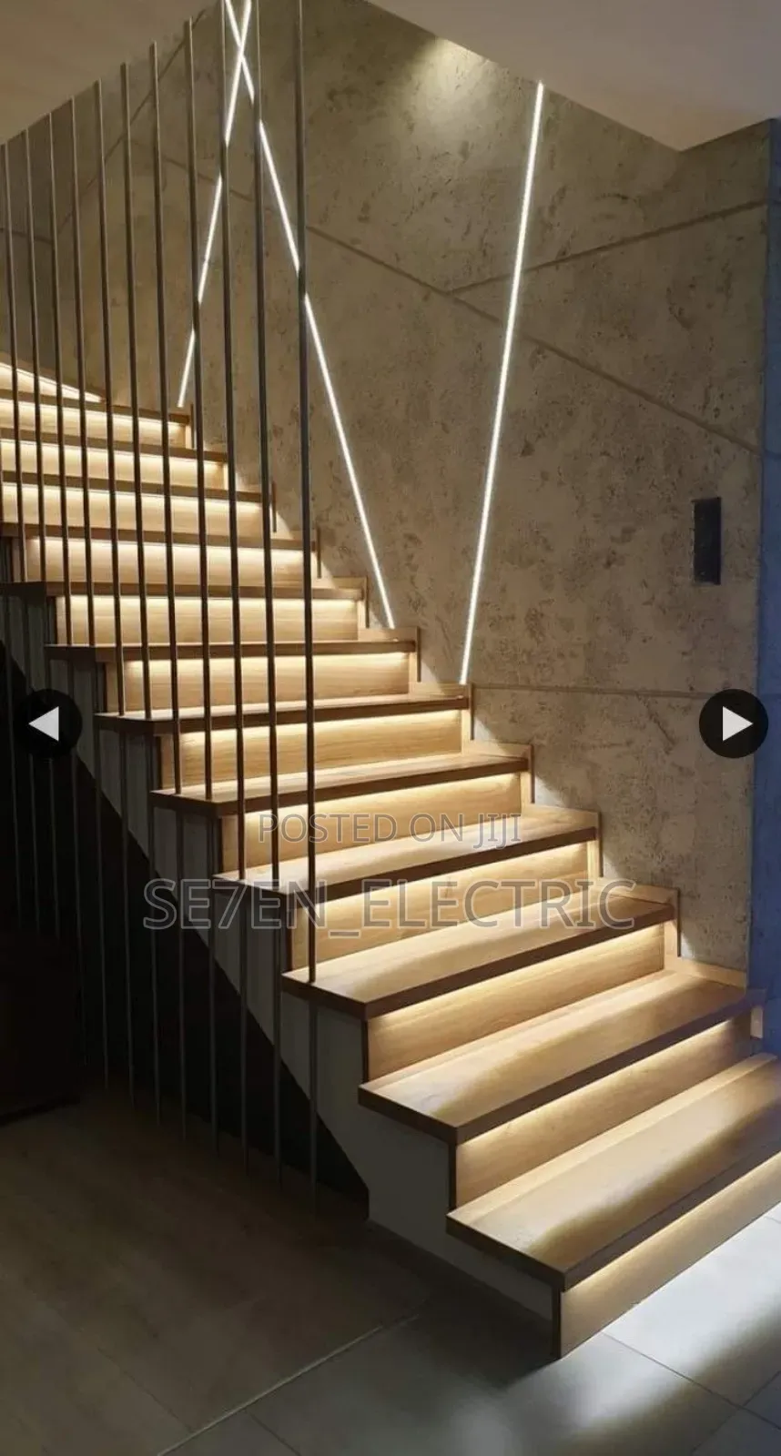 Luxury Design Staircase Modern Lightings.