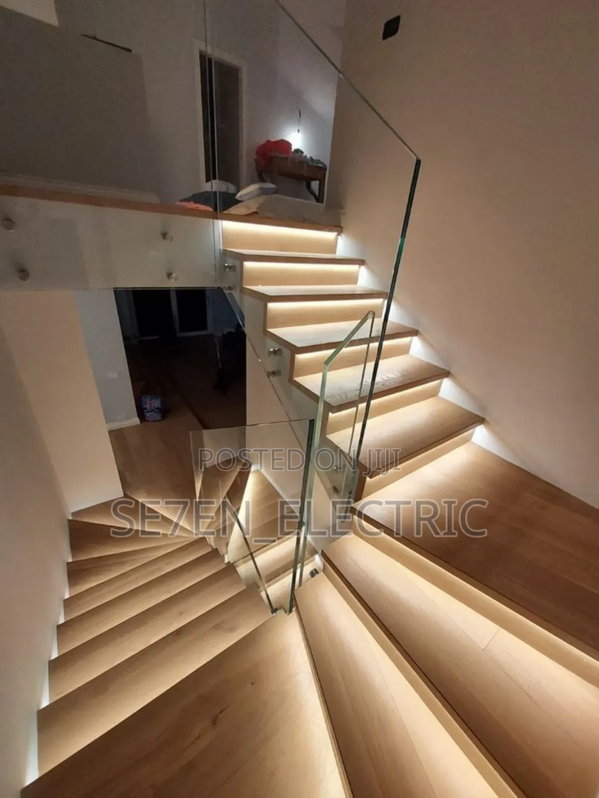 Interior Modern Staircase Lighting
