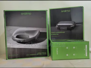 Oraimo Smartsandwichmaker 1200w Detachable Cooking Plates