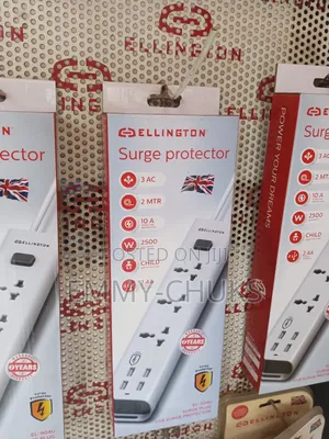 Ellington Surge Protector Extension Socket With 4 Usb