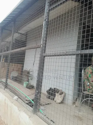 Shops Partitions With Mesh Wires .