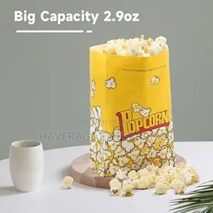 Yellow Paper Popcorn Bags
1,000pces