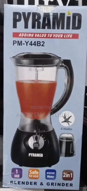 Pyramid 2 in 1 Blender Y44-B2, 400w