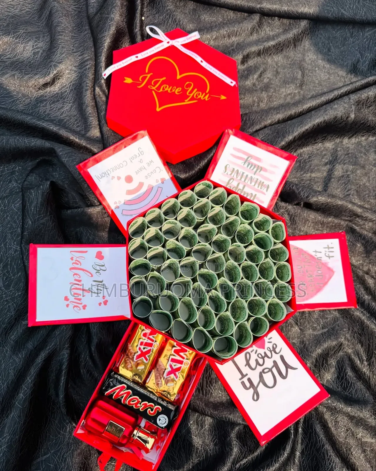 Money Bouquet, Boxes and Face Cap Bouquet