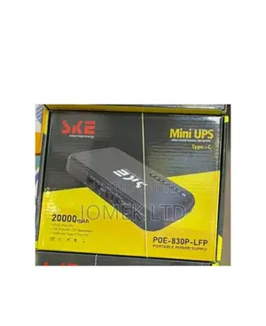 20000mah Mini Dc Ups Poe Power Bank for Wifi Router, CCTV