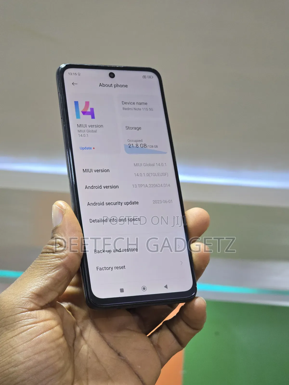 Xiaomi Redmi Note 11S 128 GB Black