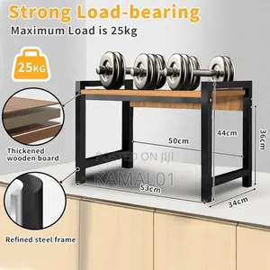 (2-Layer) Microwave Stand, Kitchen Platform Oven Stand Rack