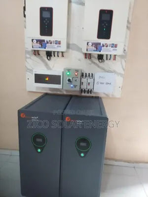 40kwh Lithium Solar Set Up With 20kva Inverter