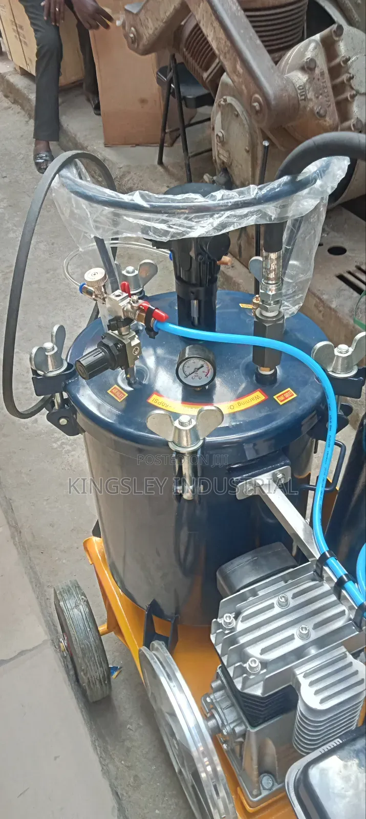 Automatic Read Marking Machine Cold Painted 40liters