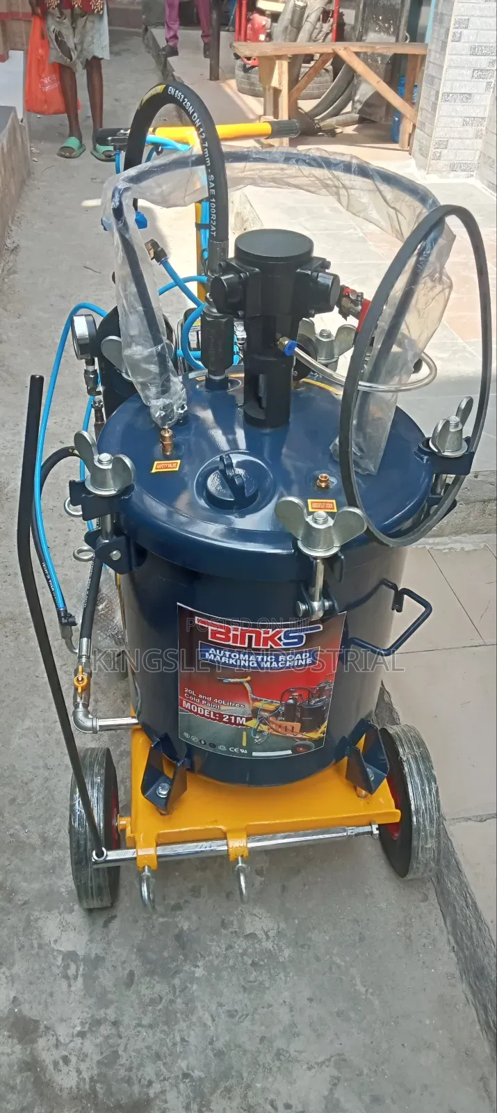 Automatic Read Marking Machine Cold Painted 40liters