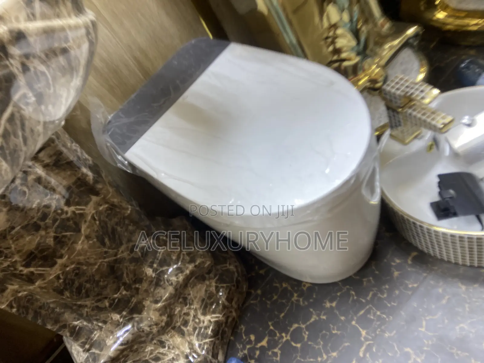 White Sensor Water Closet