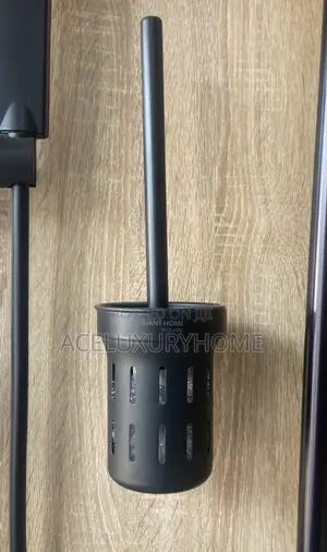 Plain Black Toilet Brush
