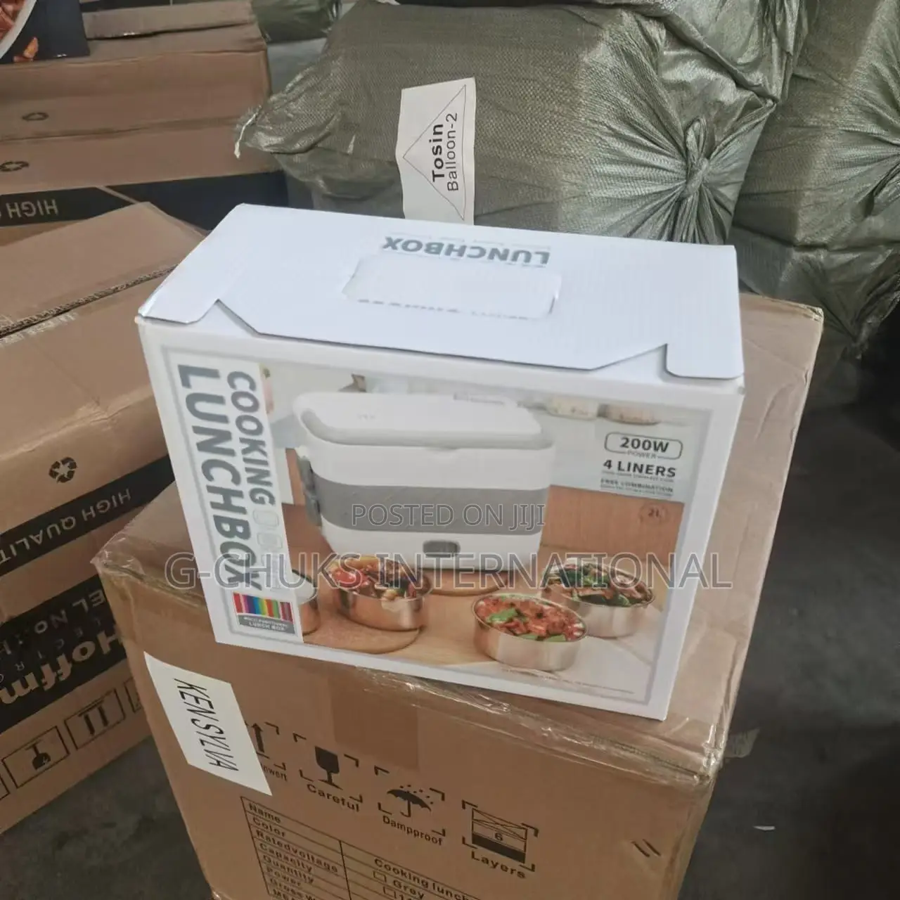Double Layer Electric Lunchbox