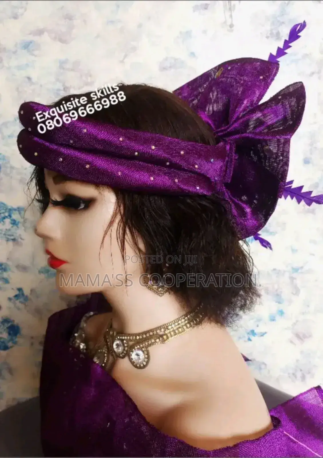 Zara Cap ( Gele/Ashoke)