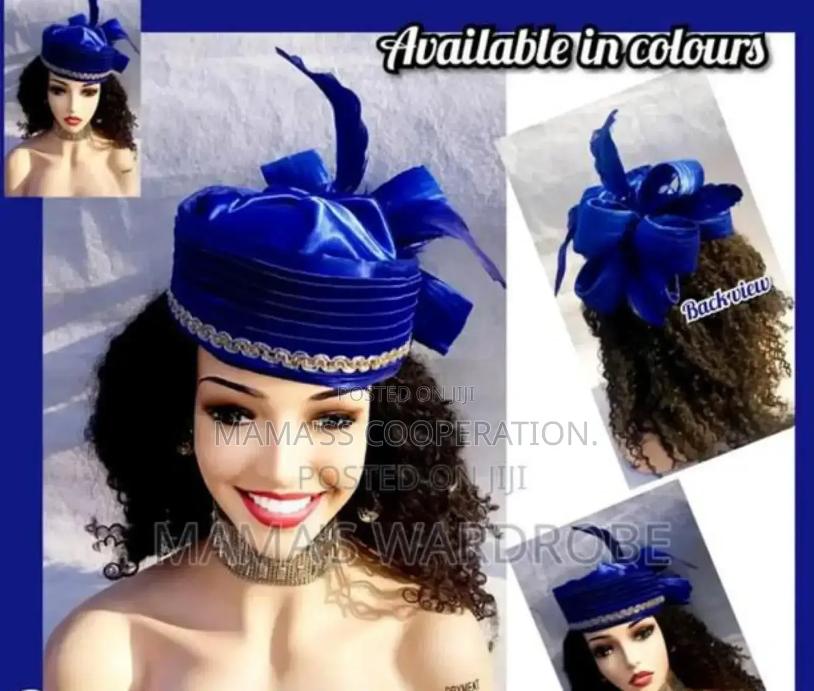 Zara Cap ( Gele/Ashoke)