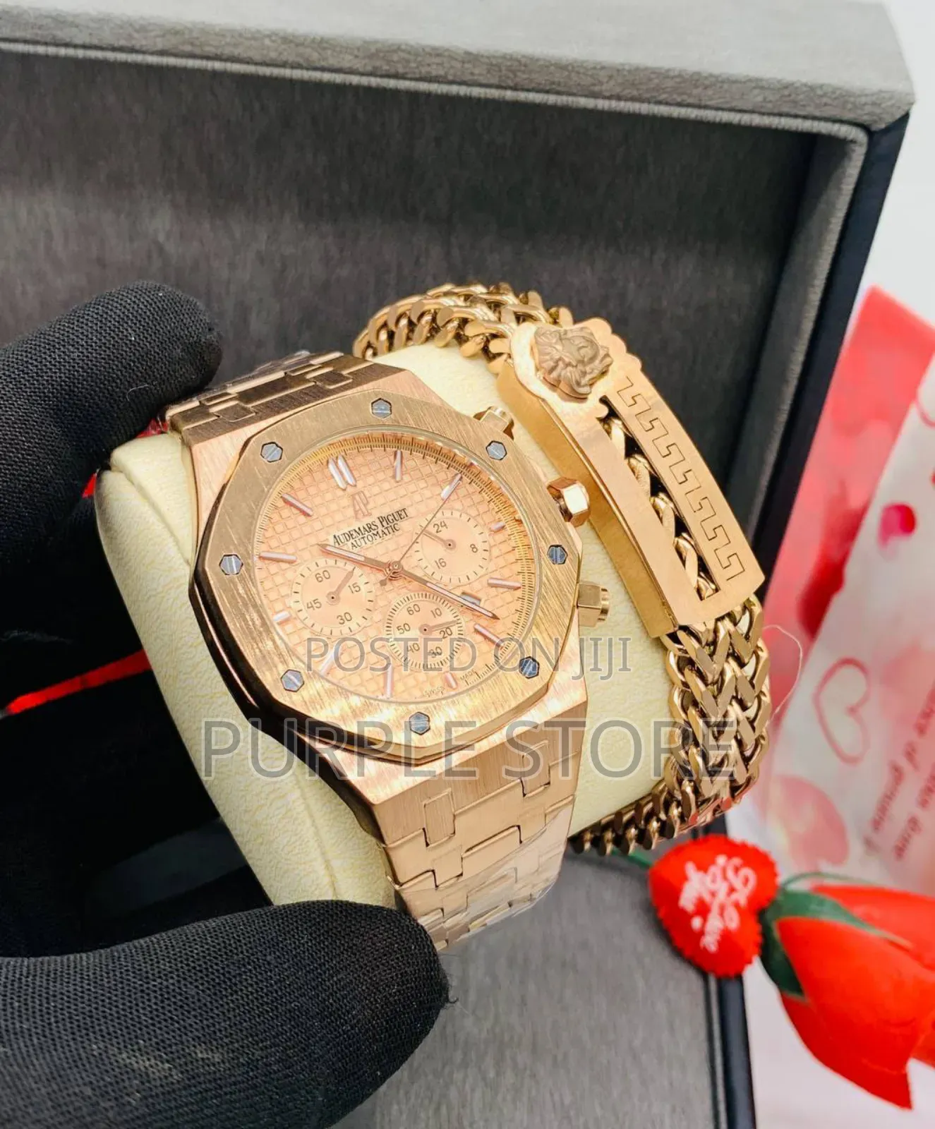 Audemars Ap• Rosegold• Set