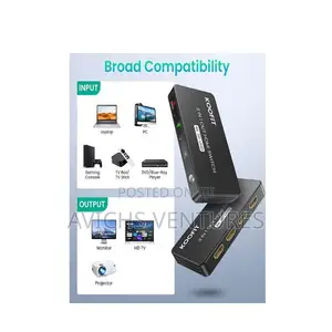 Hdmi Switch 3 in 1 Out Hdmi Splitter