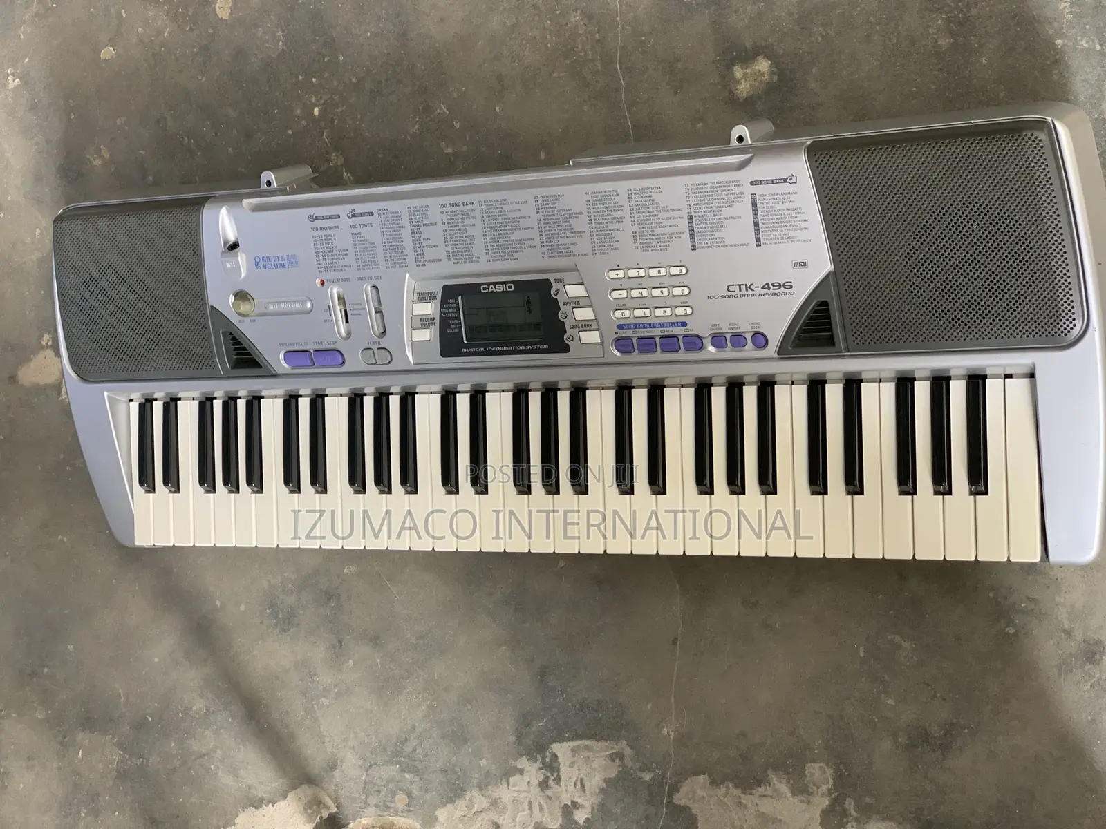 Ctk496 Durable Casio Learners Keyboard