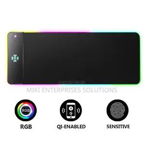Porodo Gaming RGB 
Mousepad With 15w Wireless Charger