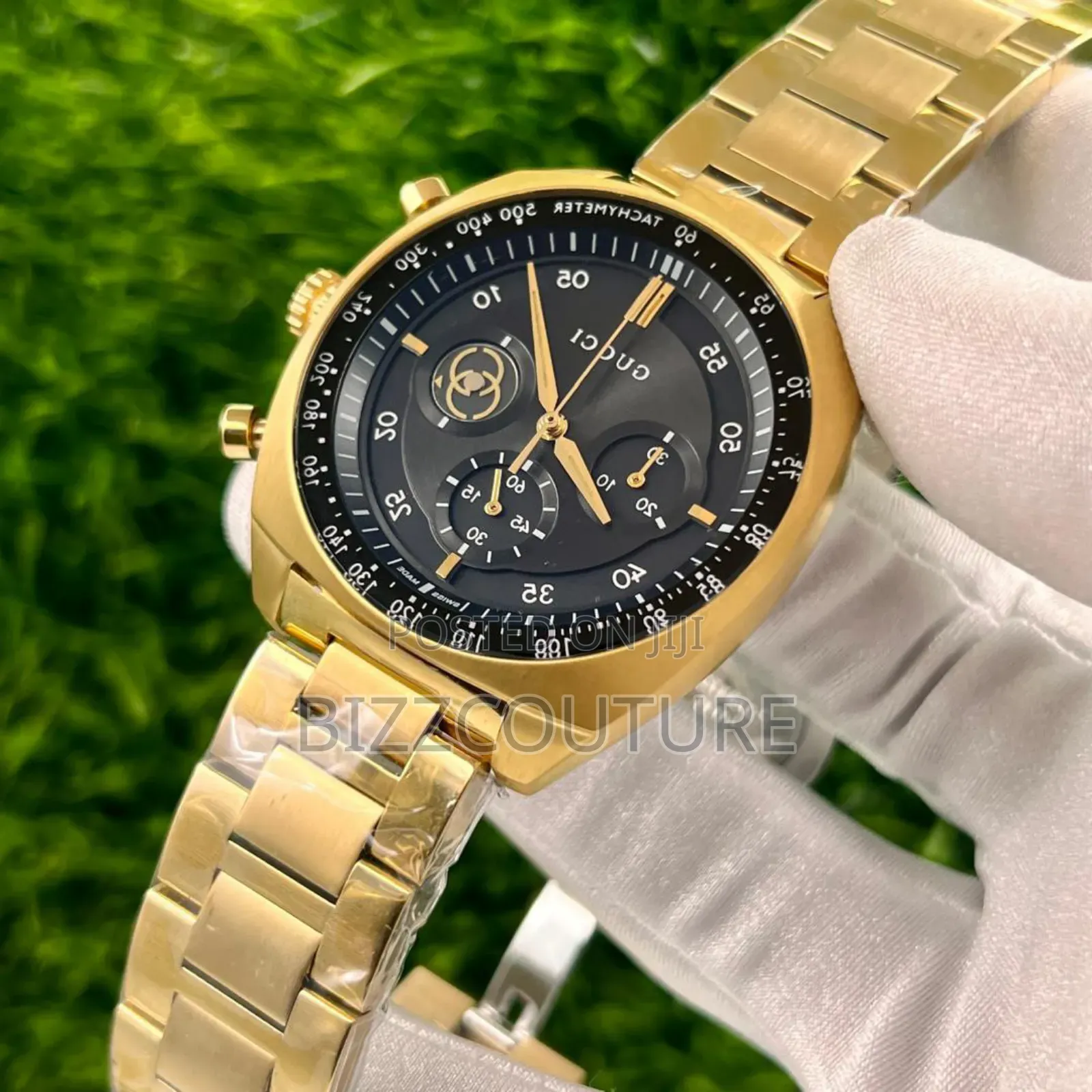 Original Gucci Gold Stainless Steel Watch