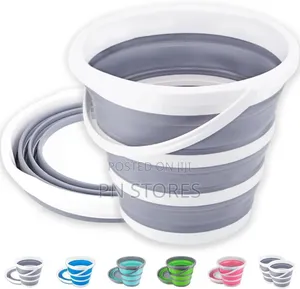 10l Foldable Silicone Bucket