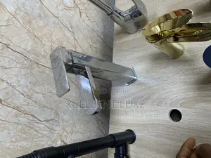 Long Neck Square Basin Mixer Tap