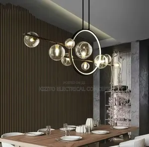 Ball Glass Chandelier Dropping Decor
