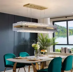 Chrome Gold Chandelier Dining/Living Room