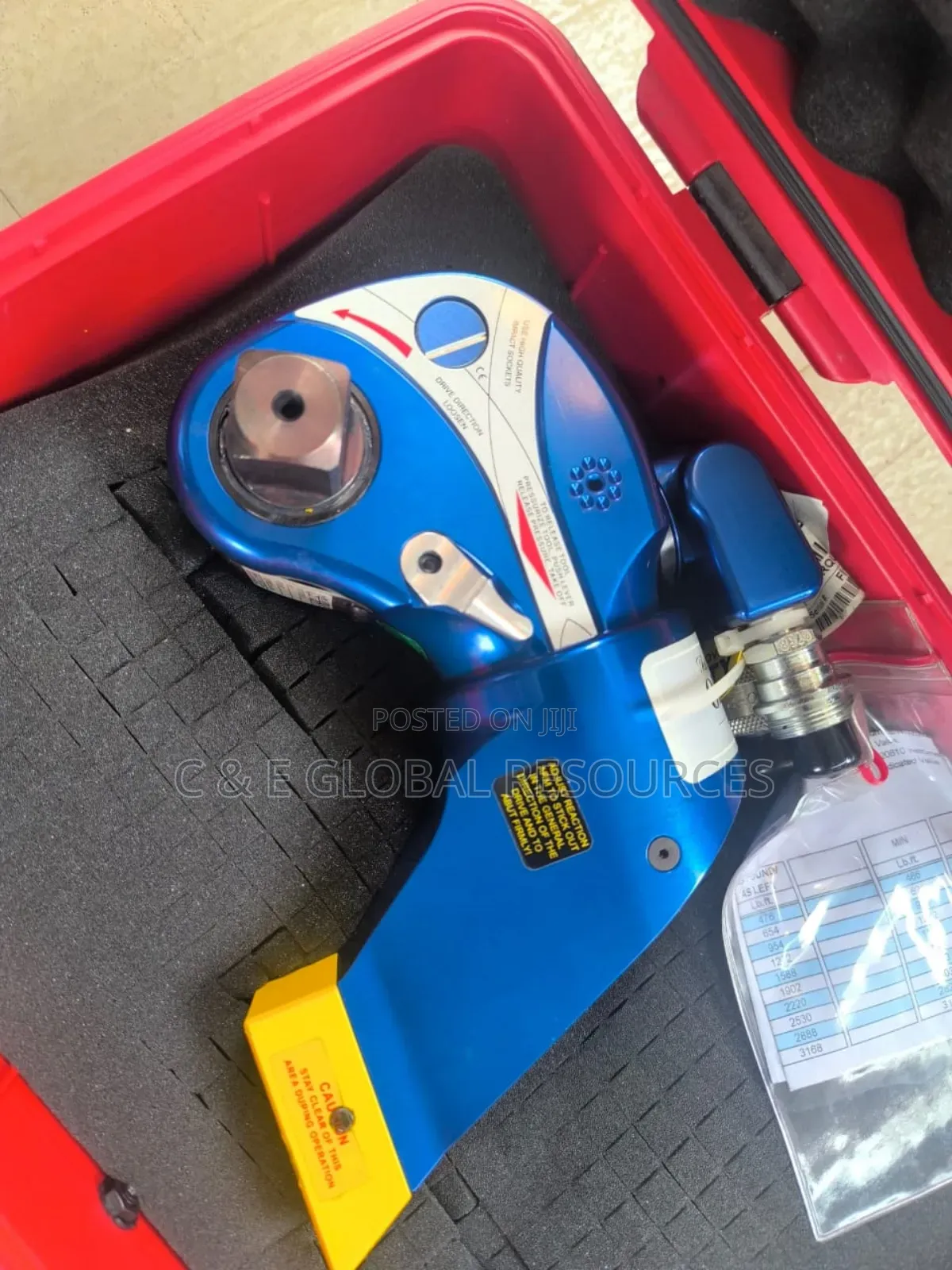 1" Hydraulic Torque Wrench