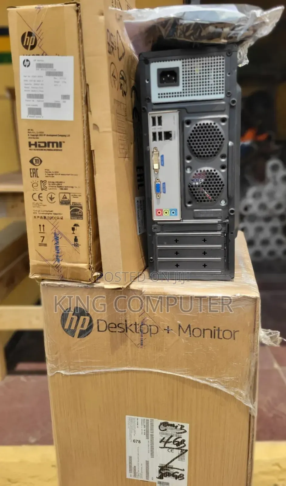 New Desktop Computer HP 290 G4 8GB Intel Core I3 HDD 500GB
