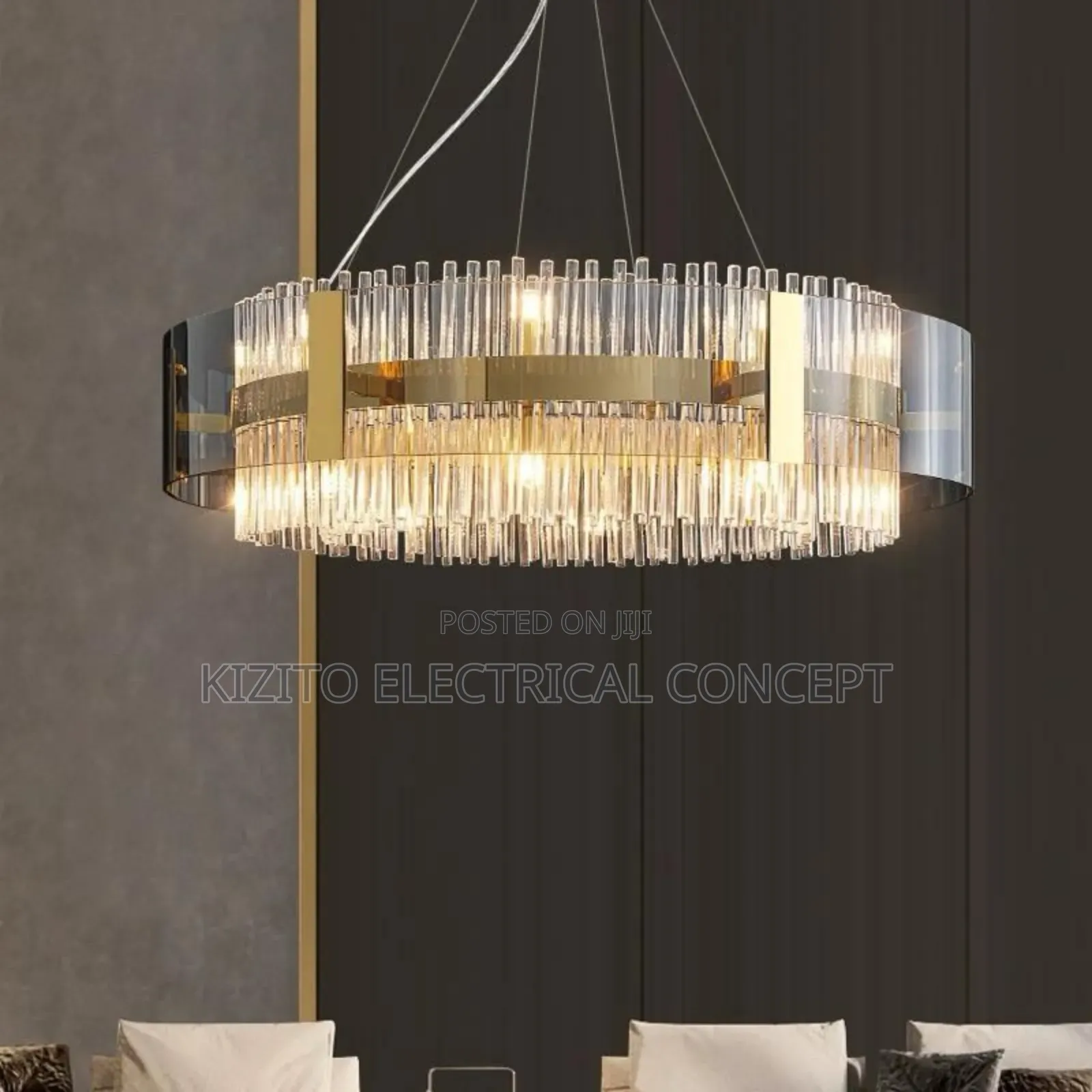 Nordic Gold Chandelier 800mm